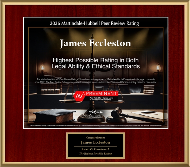 2026 martindale-hubbard award for james eccleston